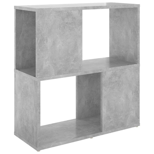 Book Cabinet Concrete Grey 60x24x63 cm Engineered Wood Book Cabinet Concrete Grey 60x24x63 cm Engineered Wood