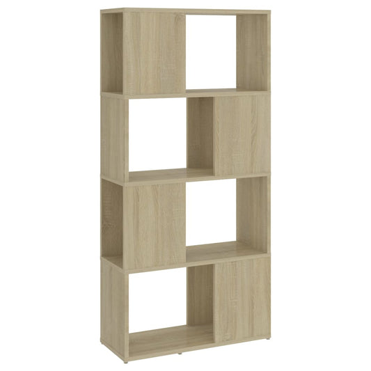 Book Cabinet Room Divider Sonoma Oak 60x24x124.5 cm Engineered Wood Book Cabinet Room Divider Sonoma Oak 60x24x124.5 cm Engineered Wood