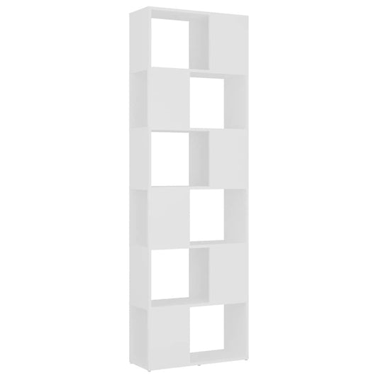 809098 vidaXL Book Cabinet Room Divider White 60x24x186 cm 809098 vidaXL Book Cabinet Room Divider White 60x24x186 cm