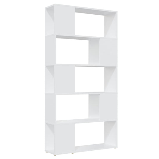 Book Cabinet Room Divider White 80x24x155 cm Engineered Wood Book Cabinet Room Divider White 80x24x155 cm Engineered Wood