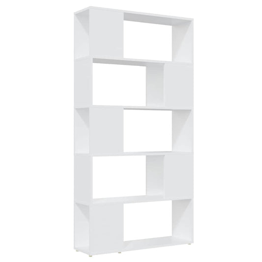 809143 vidaXL Book Cabinet Room Divider White 80x24x155 cm Engineered Wood 809143 vidaXL Book Cabinet Room Divider White 80x24x155 cm Engineered Wood