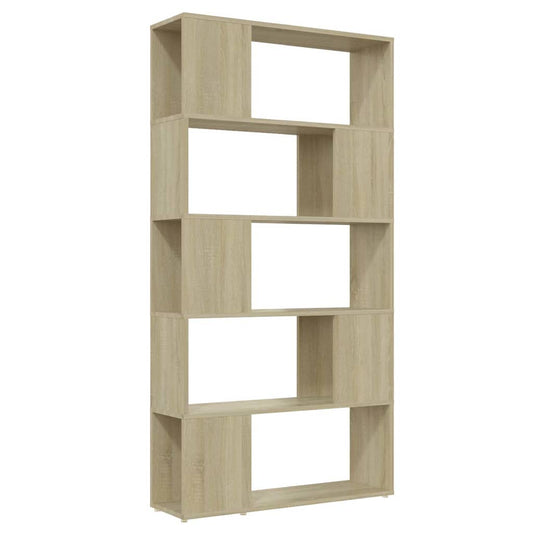 809146 vidaXL Book Cabinet Room Divider Sonoma Oak 80x24x155 cm Engineered Wood 809146 vidaXL Book Cabinet Room Divider Sonoma Oak 80x24x155 cm Engineered Wood