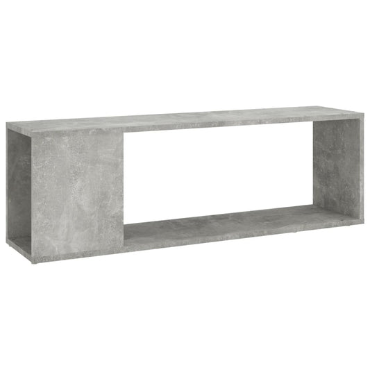 TV Cabinet Concrete Grey 100x24x32 cm Engineered Wood TV Cabinet Concrete Grey 100x24x32 cm Engineered Wood