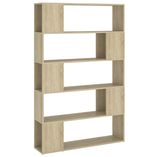 Book Cabinet Room Divider Sonoma Oak 100x24x155 cm Engineered Wood Book Cabinet Room Divider Sonoma Oak 100x24x155 cm Engineered Wood