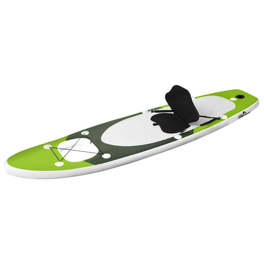 93387 vidaXL Inflatable Stand Up Paddle Board Set Green 330x76x10 cm 93387 vidaXL Inflatable Stand Up Paddle Board Set Green 330x76x10 cm