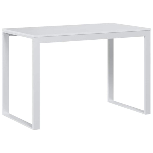 Computer Desk White 110x60x73 cm Engineered Wood Computer Desk White 110x60x73 cm Engineered Wood