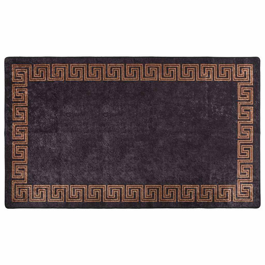 337932 vidaXL Rug Washable 190x300 cm Black and Gold 337932 vidaXL Rug Washable 190x300 cm Black and Gold