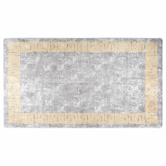 Rug Washable 190x300 cm Grey Rug Washable 190x300 cm Grey