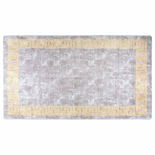 337938 vidaXL Rug Washable 190x300 cm Grey 337938 vidaXL Rug Washable 190x300 cm Grey