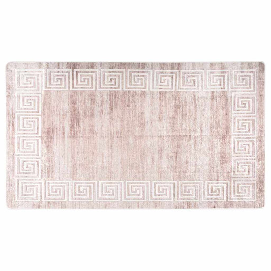 337944 vidaXL Rug Washable 190x300 cm Beige 337944 vidaXL Rug Washable 190x300 cm Beige