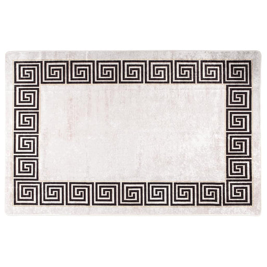 Rug Washable 80x150 cm Light Beige Rug Washable 80x150 cm Light Beige