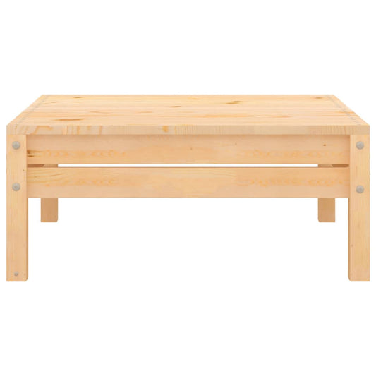 Garden Footstool Solid Pinewood Garden Footstool Solid Pinewood