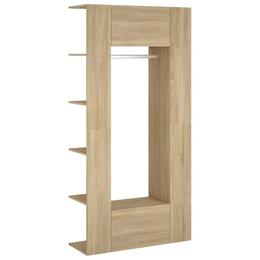 Hallway Cabinets 2 pcs Sonoma Oak Engineered Wood Hallway Cabinets 2 pcs Sonoma Oak Engineered Wood