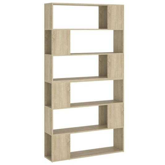 Book Cabinet Room Divider Sonoma Oak 100x24x188 cm Book Cabinet Room Divider Sonoma Oak 100x24x188 cm