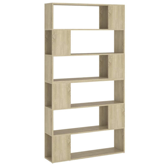 Book Cabinet Room Divider Sonoma Oak 100x24x188 cm Book Cabinet Room Divider Sonoma Oak 100x24x188 cm