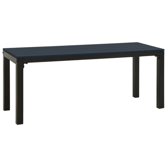 Garden Bench | Black | Steel | Garden Bench | Rectangular | Vintage Garden Bench | Black | Steel | Garden Bench | Rectangular | Vintage