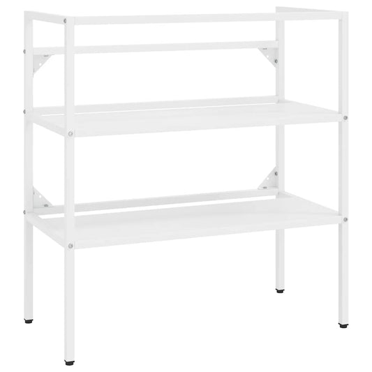 Bathroom Washbasin Frame White 79x38x83 cm Iron Bathroom Washbasin Frame White 79x38x83 cm Iron