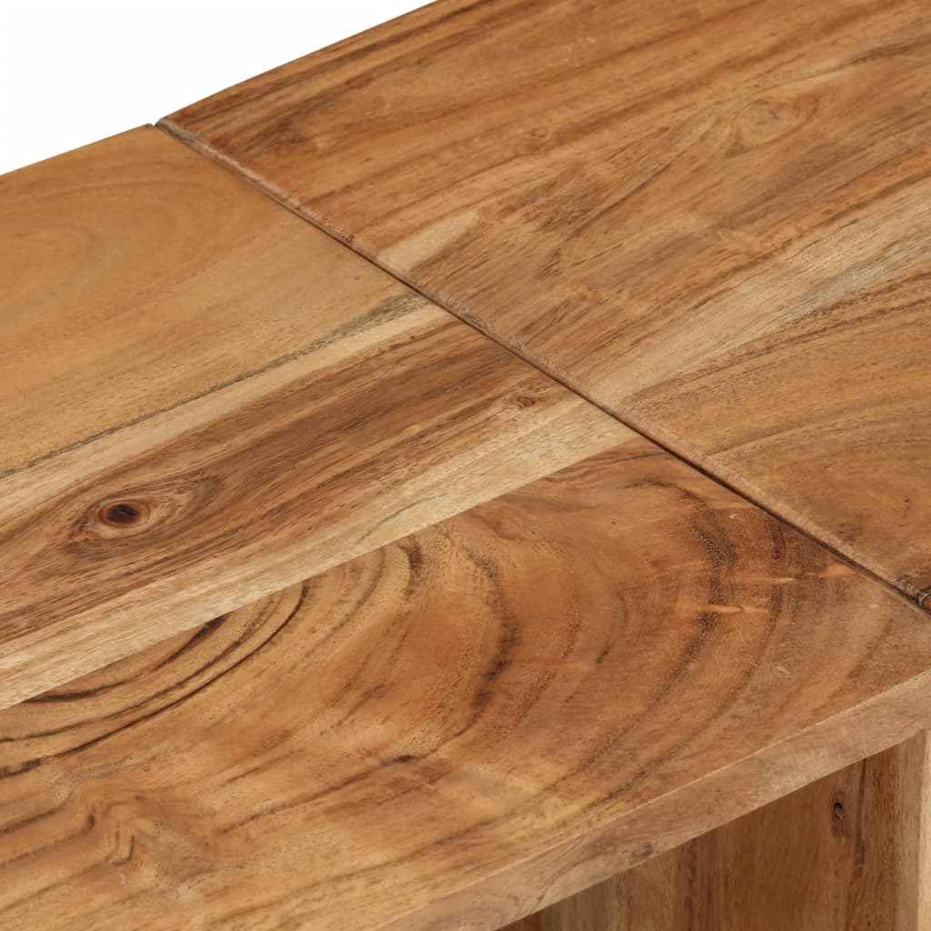337991 vidaXL TV Cabinet 160x30x45 cm Solid Wood Acacia