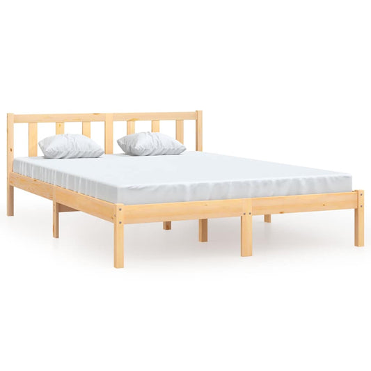 Bed Frame without Mattress Solid Wood Small Double Bed Frame without Mattress Solid Wood Small Double