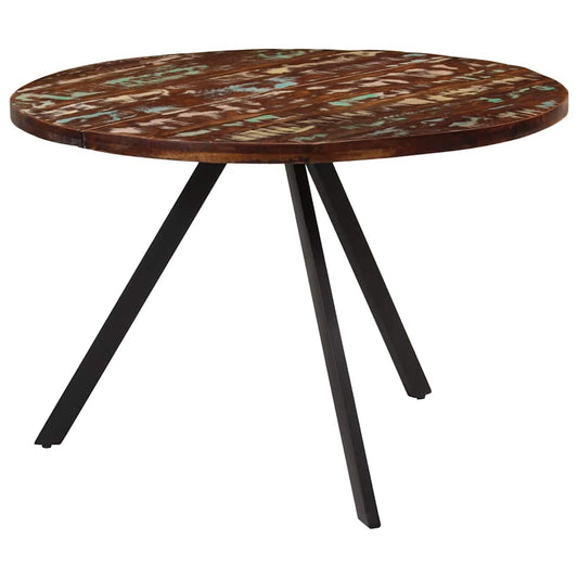 Dining Table 110x75 cm Solid Wood Reclaimed Dining Table 110x75 cm Solid Wood Reclaimed