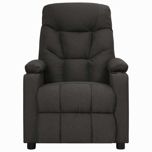 Recliner Chair Black Fabric Recliner Chair Black Fabric