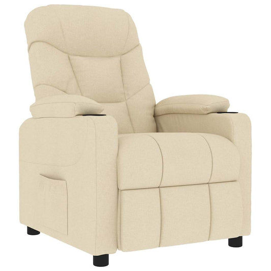 Massage Chair Cream Fabric Massage Chair Cream Fabric