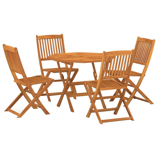 5 Piece Garden Dining Set Solid Acacia Wood 5 Piece Garden Dining Set Solid Acacia Wood