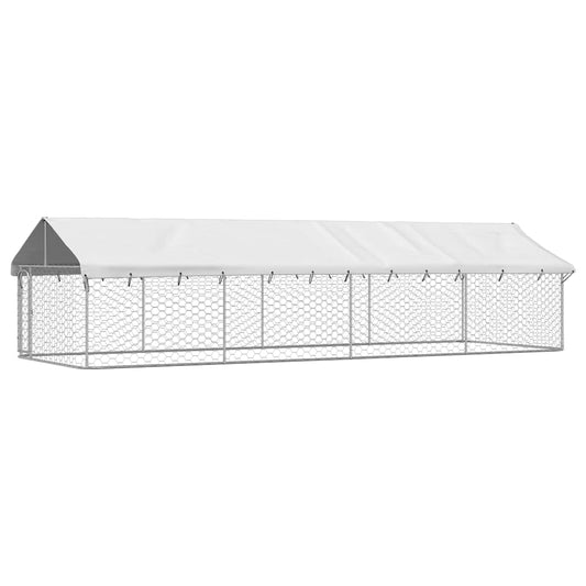 Outdoor Dog Kennel with Roof 600x200x150 cm Outdoor Dog Kennel with Roof 600x200x150 cm