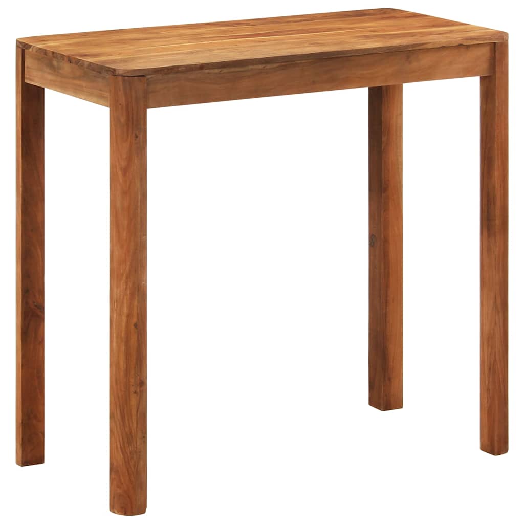 337835 vidaXL Bar Table Solid Wood Acacia with Honey Finish 110x55x106 cm