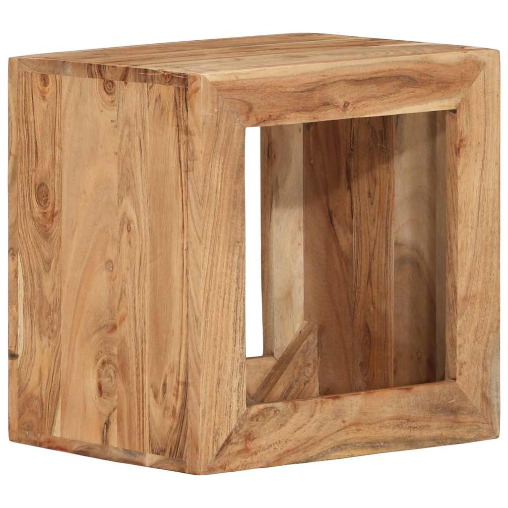 337837 vidaXL Stool 40x30x40 cm Solid Wood Acacia