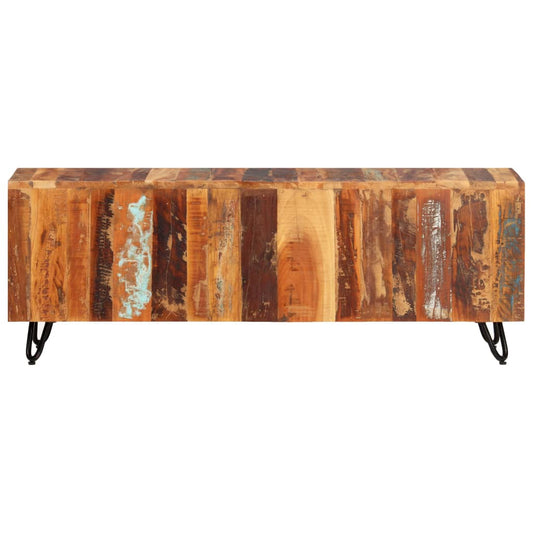 TV Cabinet 110x30x40 cm Solid Wood Reclaimed TV Cabinet 110x30x40 cm Solid Wood Reclaimed