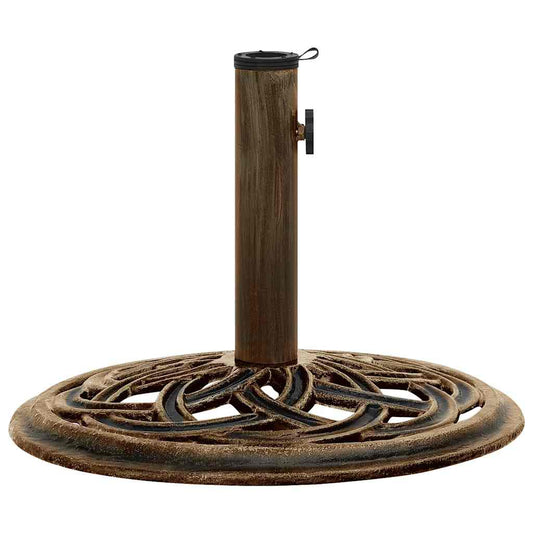 Umbrella Base Bronze 44x44x31 cm Cast Iron Umbrella Base Bronze 44x44x31 cm Cast Iron