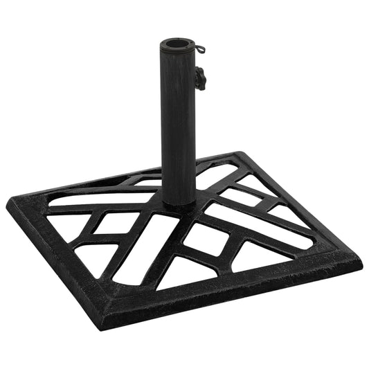 Umbrella Base Black 44x44x31 cm Cast Iron Umbrella Base Black 44x44x31 cm Cast Iron