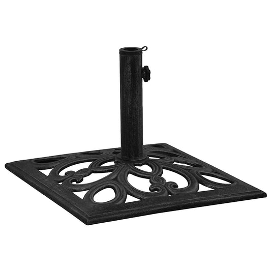 Umbrella Base Black 47x47x33 cm Cast Iron Umbrella Base Black 47x47x33 cm Cast Iron