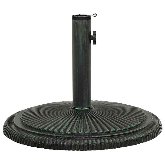 Umbrella Base Green 45x45x30 cm Cast Iron Umbrella Base Green 45x45x30 cm Cast Iron