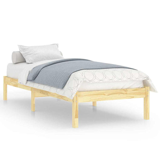 Bed Frame without Mattress Solid Wood Small Single Bed Frame without Mattress Solid Wood Small Single