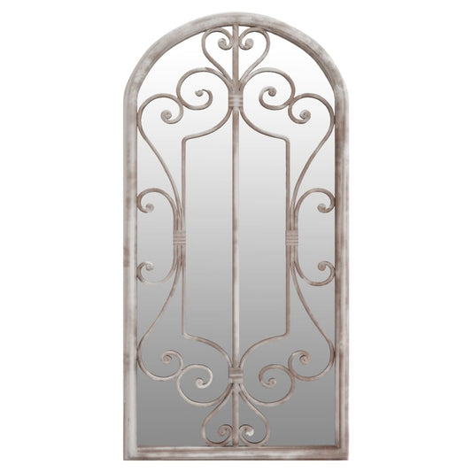 Garden Mirror Sand 70x30 cm Iron for Outdoor Use Garden Mirror Sand 70x30 cm Iron for Outdoor Use