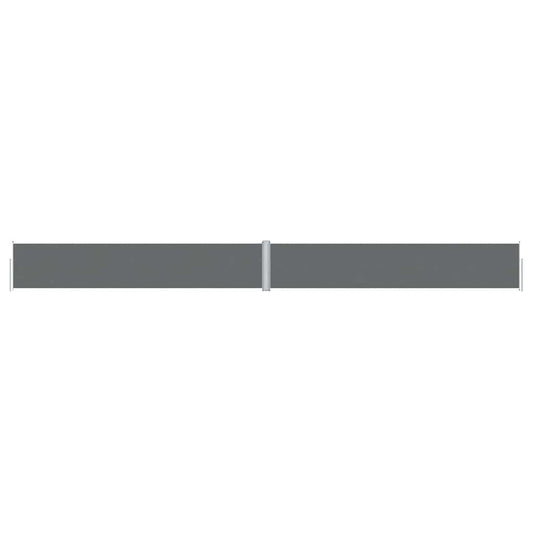 Retractable Side Awning Anthracite 117x1200 cm Retractable Side Awning Anthracite 117x1200 cm