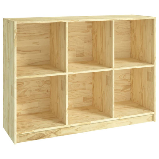 Book Cabinet 104x33x76 cm Solid Pinewood Book Cabinet 104x33x76 cm Solid Pinewood