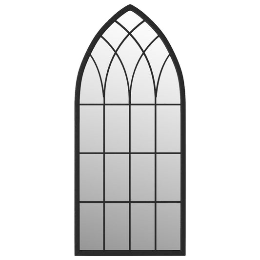 Mirror Black 100x45 cm Iron for Indoor Use Mirror Black 100x45 cm Iron for Indoor Use