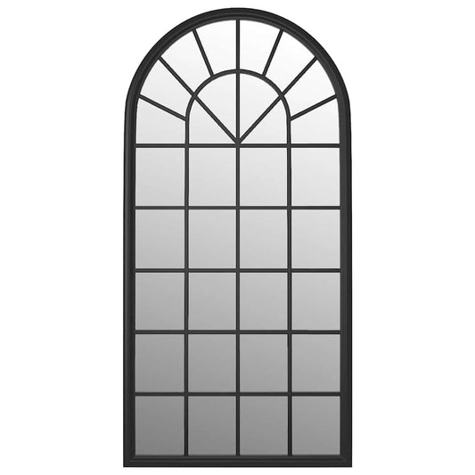 Mirror Black 90x45 cm Iron for Indoor Use Mirror Black 90x45 cm Iron for Indoor Use