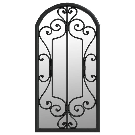 Mirror Black 70x30 cm Iron for Indoor Use Mirror Black 70x30 cm Iron for Indoor Use