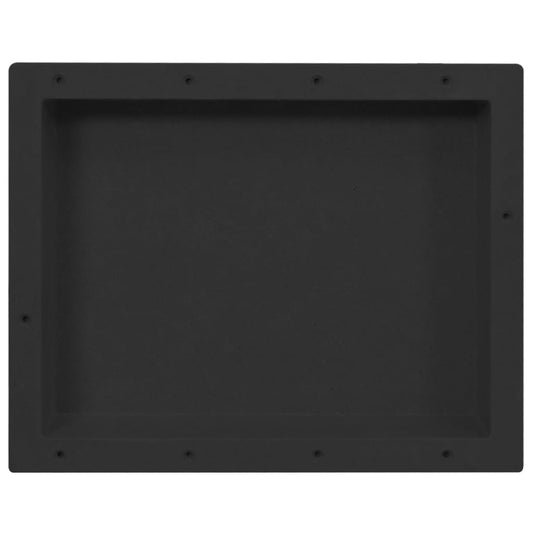 Shower Niche Matt Black 41x51x10 cm Shower Niche Matt Black 41x51x10 cm