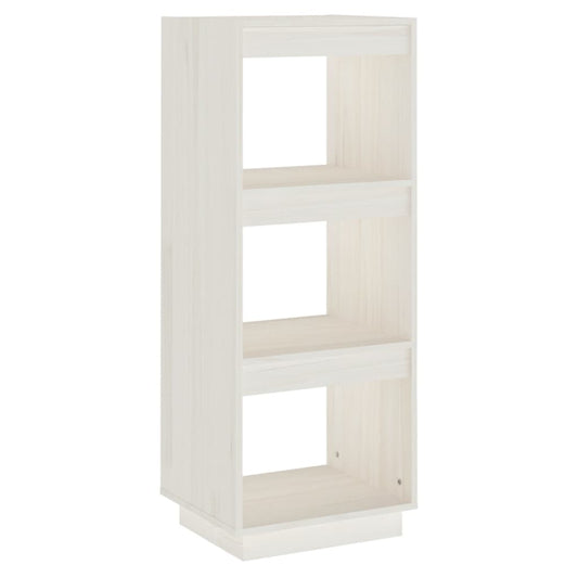 Book Cabinet/Room Divider White 40x35x103 cm Solid Pinewood Book Cabinet/Room Divider White 40x35x103 cm Solid Pinewood