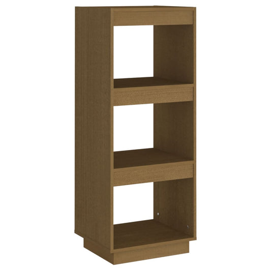 Book Cabinet/Room Divider Honey Brown Solid Pinewood Book Cabinet/Room Divider Honey Brown Solid Pinewood