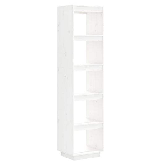 Book Cabinet/Room Divider White 40x35x167 cm Solid Wood Pine Book Cabinet/Room Divider White 40x35x167 cm Solid Wood Pine