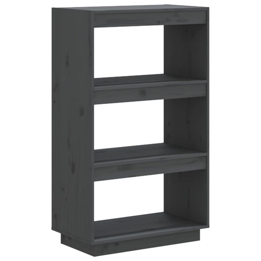 Book Cabinet/Room Divider Grey 60x35x103 cm Solid Wood Pine Book Cabinet/Room Divider Grey 60x35x103 cm Solid Wood Pine