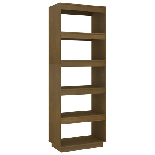 Book Cabinet/Room Divider Honey Brown 60x35x167 cm Solid Pinewood Book Cabinet/Room Divider Honey Brown 60x35x167 cm Solid Pinewood