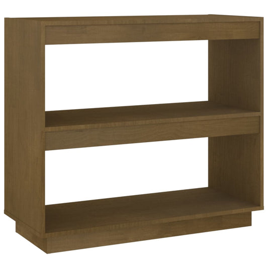 Book Cabinet Honey Brown 80x35x71 cm Solid Pinewood Book Cabinet Honey Brown 80x35x71 cm Solid Pinewood