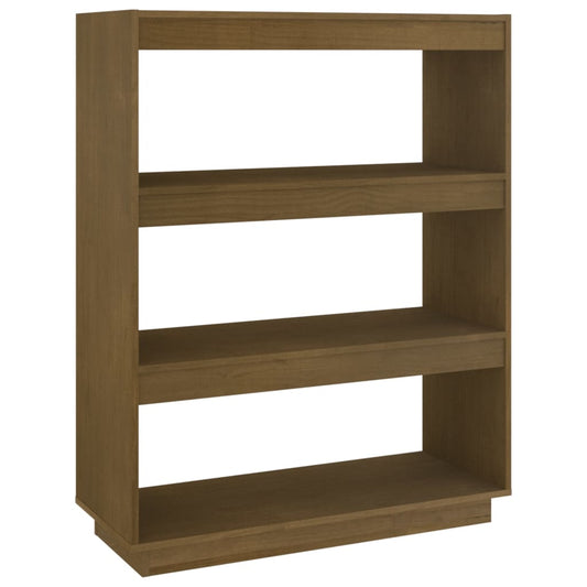 Book Cabinet/Room Divider Honey Brown 80x35x103 cm Solid Pinewood Book Cabinet/Room Divider Honey Brown 80x35x103 cm Solid Pinewood
